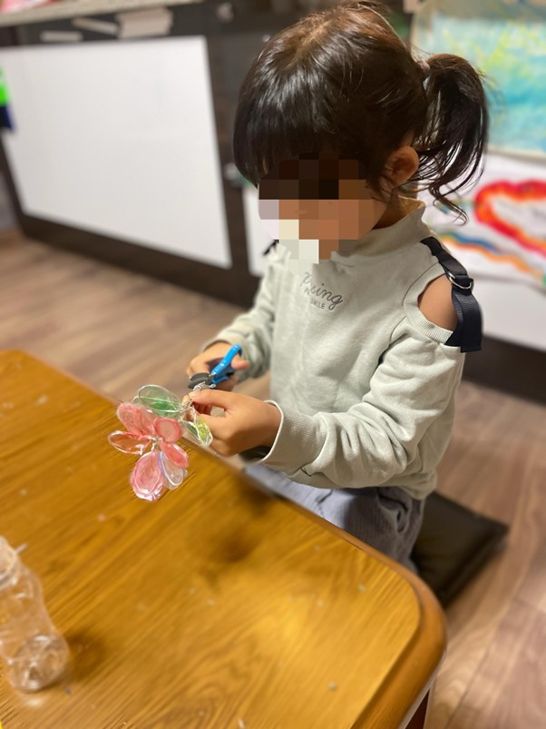 造形活動の様子